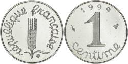 World Coins - Coin, France, Épi, Centime, 1999, Paris, 1 centime BE / Proof,