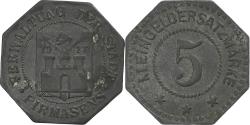 World Coins - Germany, Stadt Pirmasens, 5 Pfennig, 1917, , Zinc
