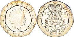 World Coins - Coin, Great Britain, 20 Pence, 2000