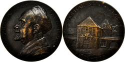 World Coins - France, Medal, Professeur Sabouraud, Hopital St Louis, 1929, Pommier,