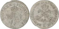 World Coins - France, Louis XV, Sol, 1741, Bayonne, Billon,