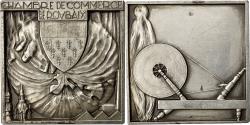 World Coins - France, Medal, Chambre de Commerce de Roubaix, , Silvered bronze