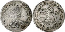 World Coins - Prince-Bishopric of Liège, Sede Vacante, Escalin, 1744, Liege, Silver