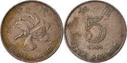 World Coins - Coin, Hong Kong, 5 Dollars, 1995