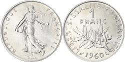 World Coins - Coin, France, Semeuse, Franc, 1960, Paris, , Nickel, KM:925.1