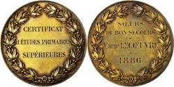 World Coins - France, Medal, French Third Republic, Arts & Culture, 1886, , Vermeil