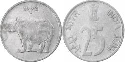 World Coins - India, 25 Paise, 1992