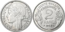 World Coins - France, 2 Francs, Morlon, 1958, Paris, Aluminum, , Gadoury:538a
