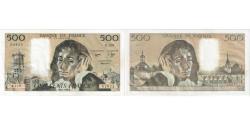 World Coins - France, 500 Francs, Pascal, 1981-01-08, R.12962922, UNC(63)