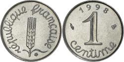 World Coins - Coin, France, Épi, Centime, 1998, Paris, , Stainless Steel, KM:928