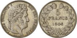 World Coins - Coin, France, Louis-Philippe, 5 Francs, 1846, Lille, , Silver