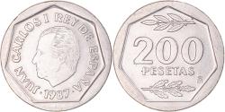 World Coins - Coin, Spain, 200 Pesetas, 1987