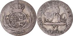World Coins - Coin, German States, WURTTEMBERG, Friedrich I, 6 Kreuzer, 1808,