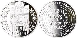 World Coins - Coin, France, 100 Francs-15 Ecus, 1990, Paris, , Silver, KM:989
