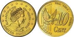 World Coins - United Kingdom, 10 Euro Cent, Fantasy euro patterns, Proof, 2002, Brass,