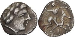 Ancient Coins - Bituriges, Lemovices, Quinarius, 1st century BC, Silver,