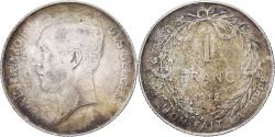 World Coins - Belgium, Albert I, Franc, 1912, Brussels, Silver, , KM:72