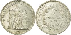 World Coins - Coin, France, Hercule, 5 Francs, 1877, Paris, , Silver, KM:820.1