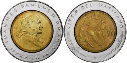 World Coins - Vatican, John Paul II, 500 Lire, 1982 (Anno IV), Rome, Bi-Metallic,