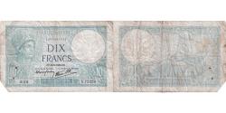 World Coins - France, 10 Francs, Minerve, 1939, Y.72220, VF(20-25), Fayette:7.7, KM:84