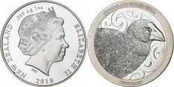 World Coins - New Zealand, 5 dollars, 1 oz, Takahe, 2019, Proof 1.Oz, Silver,