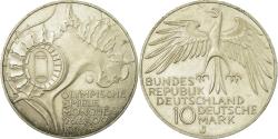 World Coins - Coin, GERMANY - FEDERAL REPUBLIC, 10 Mark, 1972, Hambourg, , Silver