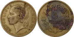 World Coins - Coin, France, Lavrillier, 5 Francs, 1939, , Aluminum-Bronze, KM:888a.1