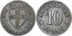 World Coins - Germany, Stadt Coblenz, 10 Pfennig, 1918, , Iron