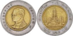 World Coins - Coin, Thailand, 10 Baht, 1992