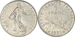 World Coins - Coin, France, Semeuse, Franc, 1971, Paris, , Nickel, KM:925.1