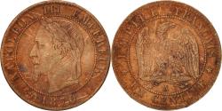 World Coins - Coin, France, Napoleon III, Napoléon III, Centime, 1870, Paris,