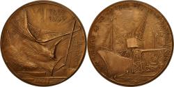 World Coins - France, Medal, Chambre de Commerce de Boulogne sr mer, Port, 1956, Asselberg
