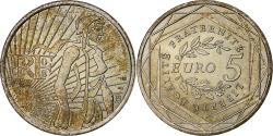 World Coins - France, 5 Euro, Semeuse, 2008, MDP, Silver,
