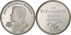 World Coins - France, Medal, Les événements forts de votre vie, John Fitzgerald Kennedy