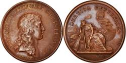 World Coins - France, Medal, Louis XIV, Prise de Tortosa, History, 1648, Mauger,