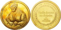 World Coins - France, Medal, French Fifth Republic, Arts & Culture, , Vermeil