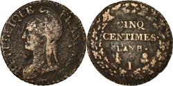 World Coins - Coin, France, Dupré, 5 Centimes, AN 8, Limoges, , Bronze, KM:640.7