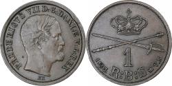 World Coins - Denmark, Frederik VII, 1 Rigsbankskilling, 1853, Copenhagen, Copper,