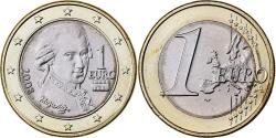 World Coins - Austria, 1 Euro, 2008, Vienna, Bi-Metallic,