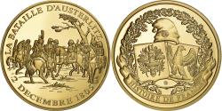 World Coins - France, Medal, Bataille d'Austerlitz, Copper Gilt,