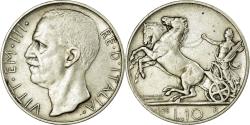 World Coins - Coin, Italy, Vittorio Emanuele III, 10 Lire, 1928, Rome, , Silver