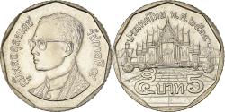 World Coins - Coin, Thailand, Rama IX, 5 Baht, 1991, , Copper-Nickel Clad Copper, KM:219