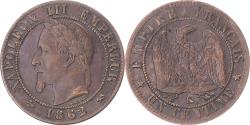 World Coins - Coin, France, Napoleon III, Napoléon III, Centime, 1862, Bordeaux,