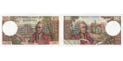 World Coins - France, 10 Francs, Voltaire, 1973-01-04, C.854, AU(55-58)