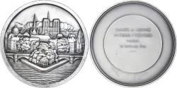 World Coins - France, Medal, Ile de la Cité, Notre Dame, Paris, Arts & Culture, 1972, Turin
