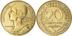 World Coins - Coin, France, Marianne, 20 Centimes, 1968, Paris, , Aluminum-Bronze