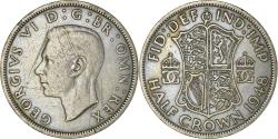 World Coins - Coin, Great Britain, George VI, 1/2 Crown, 1948, , Copper-nickel