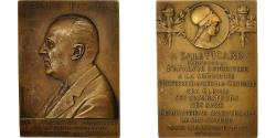 World Coins - France, Medal, Professeur Emile Picard, Sorbonne, 1927, Prud'homme.G,