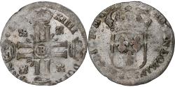 World Coins - France, Louis XIV, 15 Deniers, 1693, Lyon, Billon, , Gadoury:91