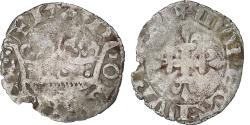 World Coins - France, Charles IV, Double Parisis, 1323-1328, Billon, , Duplessy:244b